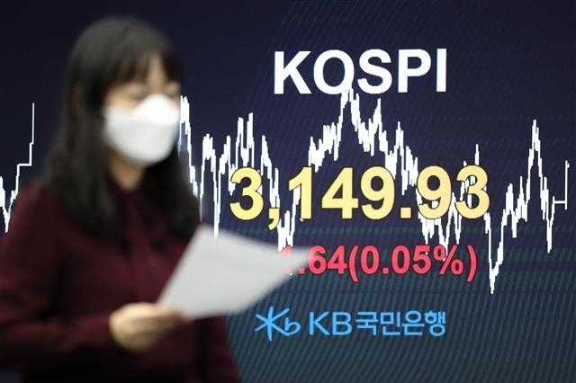 지난 6일 사상 처음으로 3000지수를 돌파한 증시. 2021.1.20  뉴스1