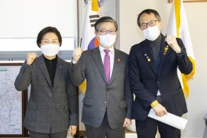 변창흠 만난 김미경 은평구청장… “신분당선 연장해 달라”