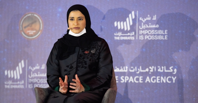 사라 알 아미리 아랍에미리트(UAE) 첨단과학기술부 장관. UAE 우주청 제공