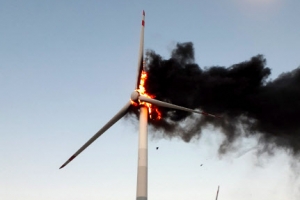 인천 영흥화력발전소 풍력발전기 화재