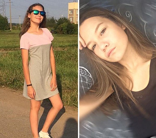 모스크바 인근 지역에 사는 12세 소녀 크세니야 P(사진)가 목욕 중 감전사했다고 보도했다. SNS 캡처.