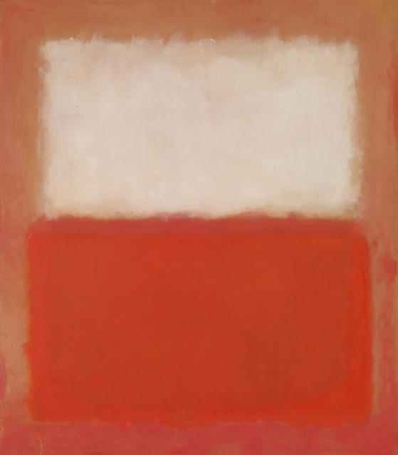 고 이건희 삼성 회장은 “특급이 있으면 전체 위상이 덩달아 올라간다”는 철학으로 프랜시스 베이컨의 ‘방 안에 있는 인물’(1962), 자코메티의 ‘거대한 여인 III’(1960), 마크 로스코의 ‘붉은 색 위에 흰색’(사진·1956) 등 세계적인 미술 작품을 모았다.  리움 홈페이지 캡처