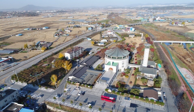 해미순교성지 전경. 서산시 제공