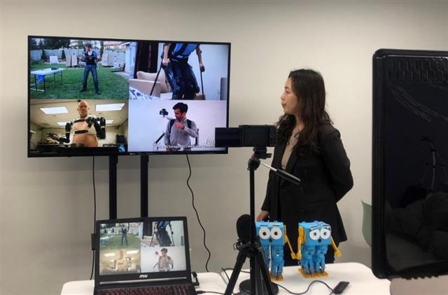 동대문진로직업체험지원센터에서 온라인으로 진로교육 수업이 진행되고 있다. 동대문구 제공