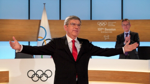 토마스 바흐 국제올림픽위원회(IOC) 위원장 AFP 연합뉴스