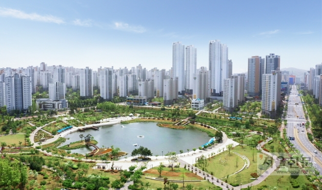 김포 한강신도시 전경