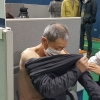 광주 첫 화이자 접종 시작…노인 시설·75세 이상