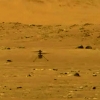 화성 하늘에 헬리콥터 첫 비행 성공, 40초지만 인류의 위대한 개가