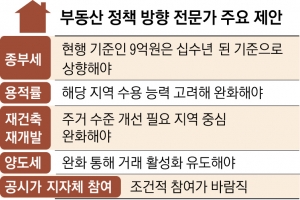 “재건축 풀되, 집값 자극 강남보다 서민 주거용 강북 중심으로”