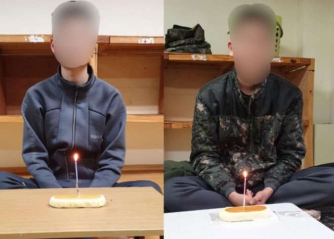 ‘육군훈련소 대신 전해드립니다’ 페이스북에는 대구 한 부대(5군지사, 육군 제5군수지원사령부)에서 생일을 맞은 병사들에게 평소 제공하던 케이크 대신 1000원 안팎 가격의 빵을 제공했다는 글과 사진이 올라왔다.