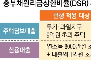 더 센 대출규제… 서울아파트 대부분 ‘40%룰’