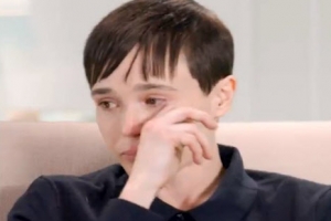 [포토] ‘남성 성전환’ 엘리엇 페이지, 눈물 인터뷰