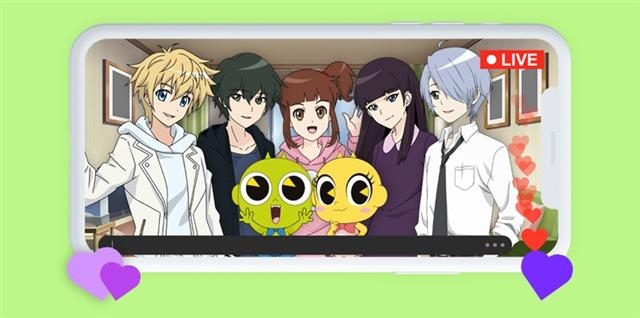 애니메이션 ‘신비아파트’는 영상 팬미팅을 하면서 아이들의 이야기를 듣는다.