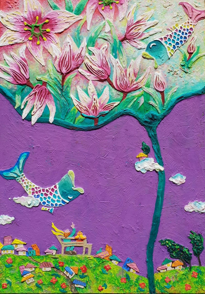 김주연 作 삶 - 꿈꾸다(제공 김주연작가) 