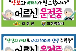 “헷갈려요”…천차만별인 고령운전자 차량용 ‘실버마크’ 통일해야