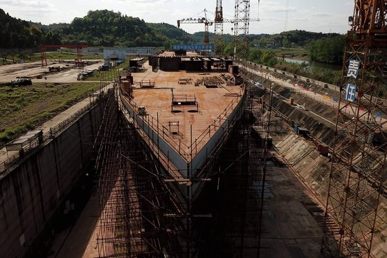 중국에서 ‘복제 타이타닉호’가 만들어진다. AFP 연합뉴스