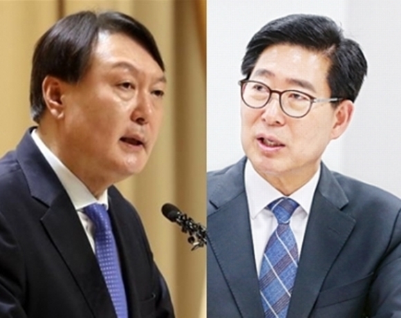 윤석열 전 검찰총장 vs 양승조 충남도지사