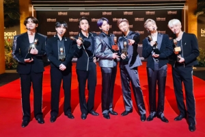 BTS 빌보드 4관왕 기록… ‘다이너마이트’ 또 터졌다
