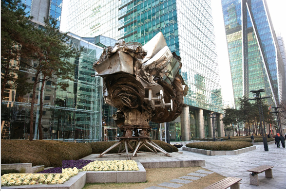 꽃이 피는 구조물-아마벨