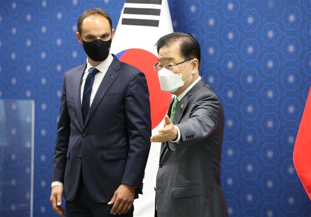 한국·슬로베니아 외교장관 회담 