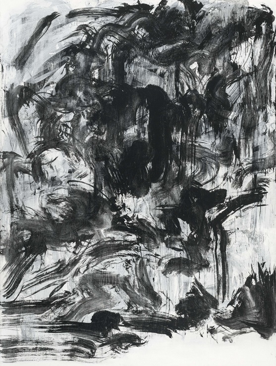 이강소, 강에서-99184, 1999, Acrylic on canvas, 259 x 194cm. 갤러리현대 제공