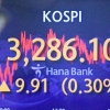 [서울포토]코스피 장중 최고치 경신