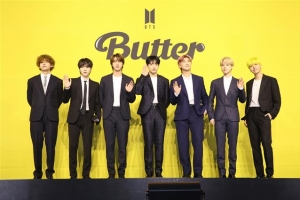BTS ‘버터’, 빌보드 6주 연속 1위 대기록…“무한한 사랑 감사”