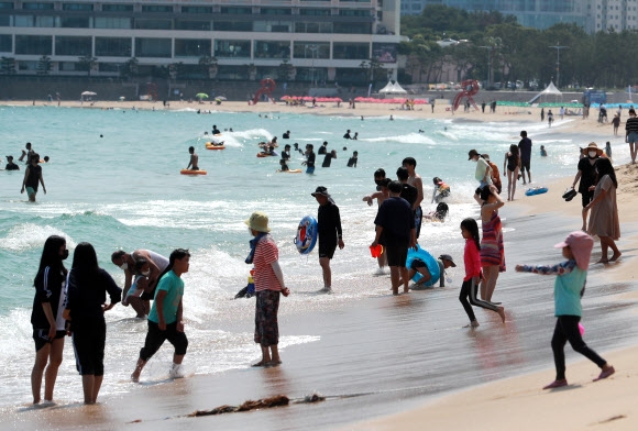 해운대해수욕장 개장