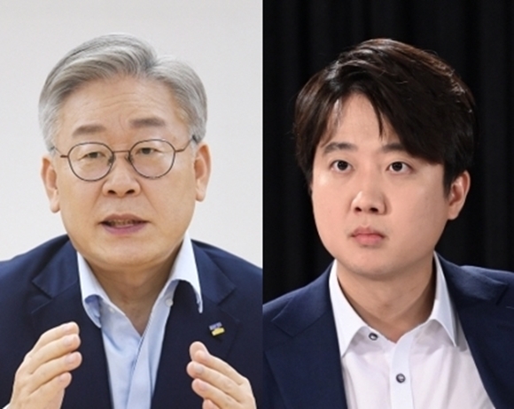 이재명 경기도지사 vs 이준석 국민의힘 대표