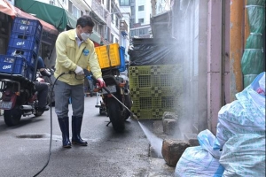 황학시장 돼지 부산물 ‘악취 소탕’ 나선 중구