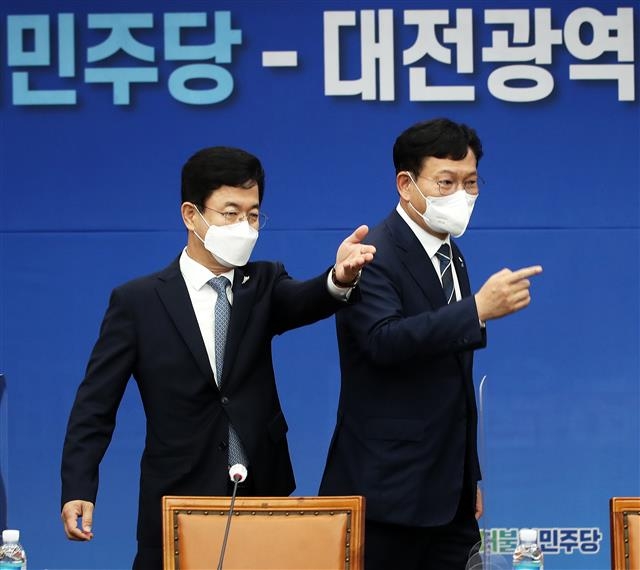 송영길, 대전·충북 찾아 지역현안 논의