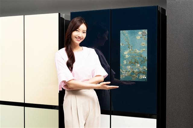 냉장고에도 예술을… 삼성전자 ‘비스포크 아뜰리에’ 공개