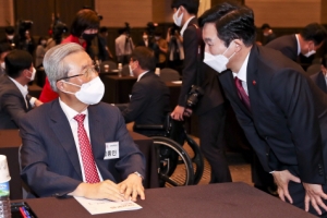 원희룡 힘 실은 김종인···尹 지지율엔 “결정적 아냐”