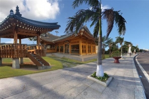 용산, 자매도시 베트남 퀴논에 한옥 건물 건립