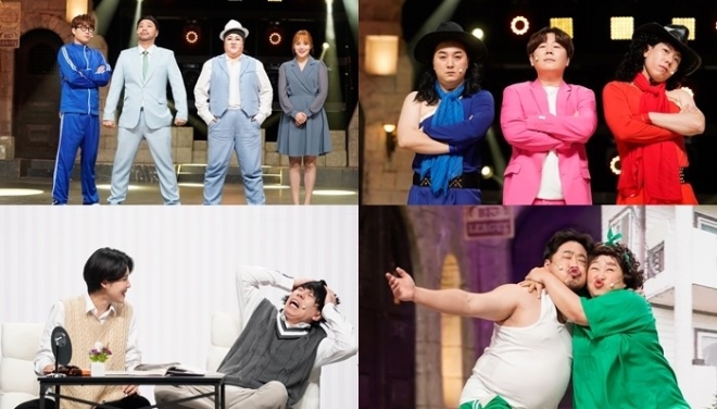 올해 방송 10주년을 맞은 국내 유일의 공개 코미디 프로그램 ‘코미디 빅리그’. 다양한 코너들을 매 쿼터 선보이며 명맥을 이어가고 있다. tvN 제공