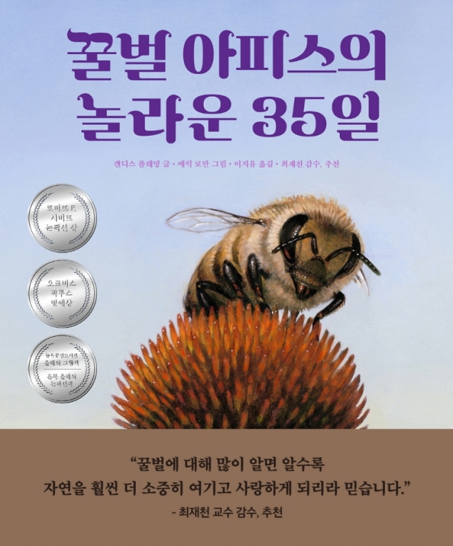 ‘꿀벌 아피스의 놀라운 35일’ 책표지 교보문고 제공