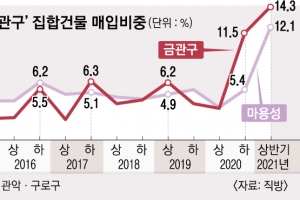 강남 ‘큰손’ 어디 쓸었나… 마용성·금관구 담아갔다