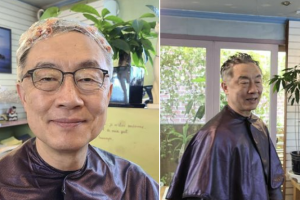 페북 시작해 ‘헤어펌’ 사진 올린 최재형, “아들에 속성으로 배웠다”