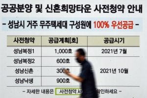 6차 공공 사전청약 경쟁률 4.1대 1…평택고덕 5.5대 1