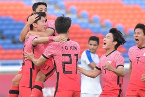 ‘조별리그 1위’ 김학범호, 온두라스 6-0 대파…멕시코와 8강