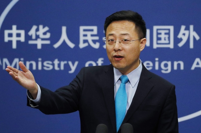 자오리젠 중국 외교부 대변인