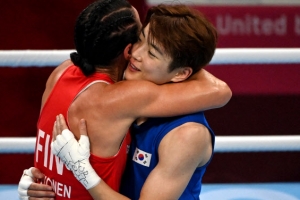 “다음엔 더 많이 함께” 한국 여자 복싱 오연지, 올림픽 여정 아쉽게 종료