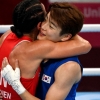 “다음엔 더 많이 함께” 한국 여자 복싱 오연지, 올림픽 여정 아쉽게 종료