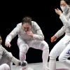 10점 차 뒤진 경기를 끝내 역전, 여자 사브르 단체전 감격의 첫 동메달