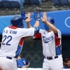 “콜드게임 승” 한국 야구, 이스라엘에 11대1...준결승 진출
