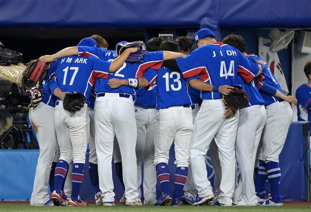 4일 일본 요코하마 스타디움에서 열린 2020 도쿄올림픽 야구...
