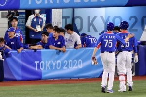 고개 숙인 한국야구 올림픽 2연패 끝내 좌절