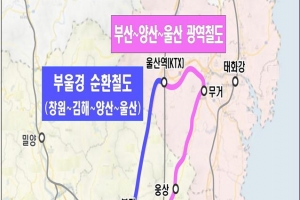 부산·울산·경남, 부울경 광역철도 국토부 선도사업 반영 건의