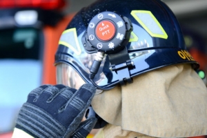 경기도 소방헬멧 부착형 핸즈프리 무선송수신기 특허 취득