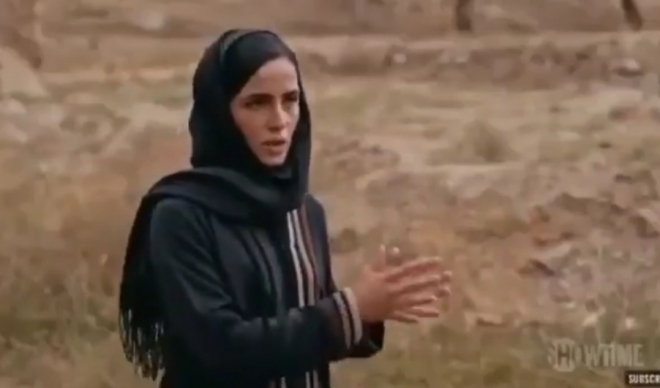 “아프간 국민이 여성 정치인에게 투표하는 게 가능할까”라고 묻는 기자. 해당 보도 캡처